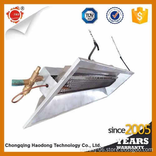 Commercial manual ignition infrared catalyst gas patio heater for sale